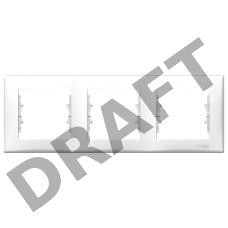 Рамка 3-м Sedna горизонт. бел. SchE SDN5800521