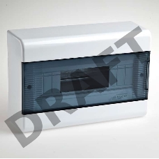 Щиток ОП 12мод. с двер. Рувинил 68012