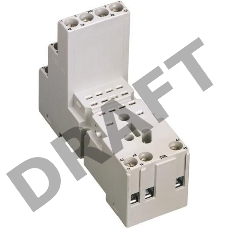 Цоколь CR-M2LS для реле CR-M 2ПК ABB 1SVR405651R1100