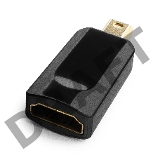 Переходник miniDisplayPort - HDMI, Cablexpert A-mDPM-HDMIF-01, 20M/19F, черный, пакет