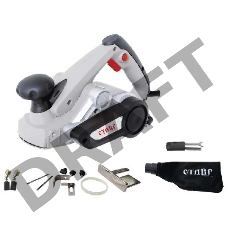 Рубанок СТАВР РЭ-82/900(Рубанок электрический 900Вт,16000 об/мин, ширина строгания 82мм. 220-240В, 50Гц, максимальная глубина строгания 3мм, длина шнура питания 3м, вес 2,95кг.)