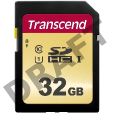 Флеш карта SD 32GB Transcend SDНC UHS-I U1, MLC