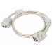 Кабель Gembird/Cablexpert CC-PPVGA-6B,  Кабель VGA Premium,15M/15M, 1.8м, тройн.экран, феррит.кольца, чёрный, пакет