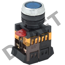 Кнопка ABLFS-22 син. 1з+1р ИЭК BBT30-ABLFS-K07