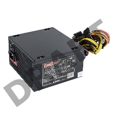 Блок питания Exegate EX224734RUS-S 500NPX, ATX, SC, black,12cm fan, 24p+4p, 6/8p PCI-E, 3*SATA, 2*IDE, FDD + кабель 220V с защитой от выдергивания