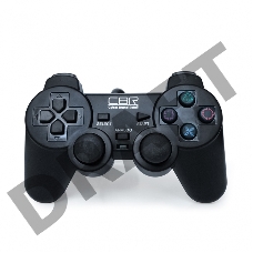 Геймпад CBR CBG 950 {Игровой манипулятор для PC\PS2\PS3, проводной, 2 вибро мотора, 12 кнопок, USB}