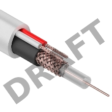 Кабель КВК-В-1,5+2x0,75 мм² (Cu/Cu) белый (бухта 200 м) REXANT