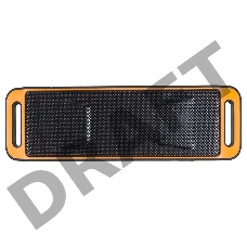 Колонки Hyundai H-PAC160 1.0 черный/оранжевый 6Вт беспроводные BT