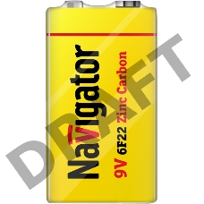 Элемент питания солевой 94 762 NBT-NS-6F22-SH1 (шринка 1шт) Navigator 94762