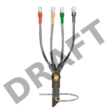 Муфта кабельная концевая универс. 1кВ 1ПКВ(Н)ТпбН-4х(35-50) с болтовыми наконечниками Нева-Транс Комплект 22020146