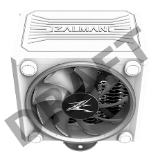 Кулер ZALMAN CNPS16X White, 120mm RGB FAN, 4 HEAT PIPES, 4-PIN PWM, 1350-2700 RPM, 20-32DBA, LONG LIFE BEARING, FULL SOCKET SUPPORT