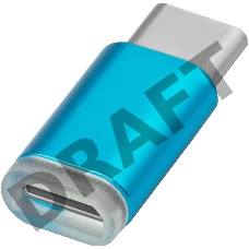 Greenconnect Переходник USB Type C на micro USB 2.0, M/F, Greenconnect, голубой, GCR-UC3U2MF-BL Greenconnect Переходник USB Type C на micro USB 2.0, M/F, Greenconnect, голубой, GCR-UC3U2MF-BL