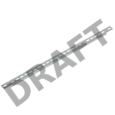 Планка монтаж. для ЩМП-1664 30х545 оцинк. ИЭК YKM40-P-30X545