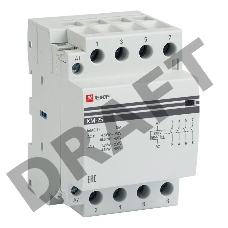 Контактор модульный EKF km-3-25-40 КМ 25А 4NO (3 мод.) PROxima