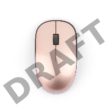 Мышь беспроводная,Gembird MUSW-111-CRL { коралловый, 2кн.+колесо-кнопка, 1200DPI, 2.4ГГц}