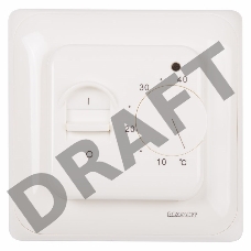 Терморегулятор механический с датчиком температуры пола (R70XT) (3500 Вт) бежевый REXANT