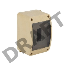 Щиток ОП Тусо 4 мод. с верт. двер. 140х90х85мм сосна Рувинил 68304-27М