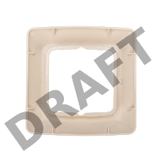 Рамка 1-я DEA горизонтальная Беж KRANZ (1-20-240)