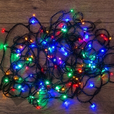 Гирлянда светодиодная универсальная 300 LED МУЛЬТИКОЛОР 15 метров с контроллером