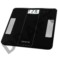 Весы напольные электронные Polaris PWS1860DGF макс.180кг черный Весы напольные электронные Polaris PWS1860DGF макс.180кг черный