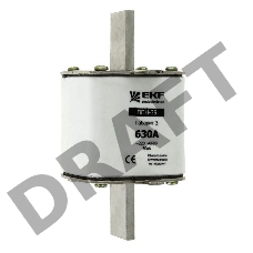 Вставка плавкая ППН-39 630А габарит 3 EKF fus-39/630