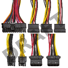 Блок питания 400W ExeGate TPS400 (TFX, 8cm fan, 24pin, 4+4pin, 3xSATA, 2xIDE, black)