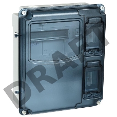 Корпус пластиковый ЩУРн-П 3/6 IP55 PC ИЭК MSP3-N-06-55