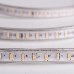 LED лента 220 В, 6.5x13 мм, IP67, SMD 5730, 60 LED/m, цвет свечения теплый белый, 100 м