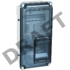 Корпус пластиковый ЩУРн-П 1/8 IP55 PC ИЭК MSP1-N-08-55
