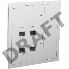 Корпус металлический ЩЭ-4 36 УХЛ3 IP31 LIGHT ИЭК MKM42-04-31-L