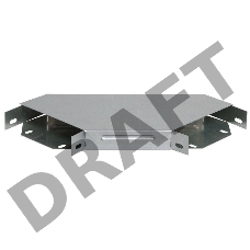 Угол для лотка горизонтальный 90град. 400х50 с кр. ИЭК CLP2P-050-400