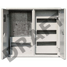 Корпус метал. учетный навес. 2-двер 520х585х160 3-фазн 48мод. DEKraft 30404DEK