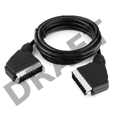 Кабель Кабель аудио/видео  Gembird 1 x SCART (male) / 1 x SCART (male), 1.8 м CCV-518