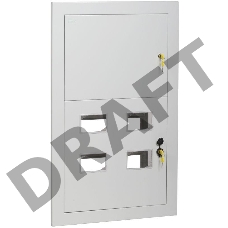 Корпус метал. ЩЭ-4-2 36 УХЛ3 IP31 ИЭК IND-MKM12-04-30