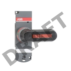 Ручка для руб. OT200 OTV250ECK черн. ABB 1SCA022783R0090