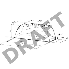 Вытяжка Krona Ameli 900 white S