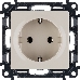 Силовая розетка Legrand 753521 Valena LIFE. 2К+З 16А 250В с лицевой панелью.Безвинтовые зажимы.Слоновая кость