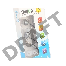 Наушники EP-F55 GREY Dialog серая