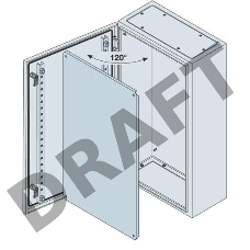 Корпус шкафа IP65 монтаж. плат. 600х400х200 ABB SRN6420K
