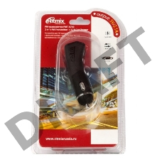Автомобильный FM-модулятор Ritmix FMT-A740 черный USB