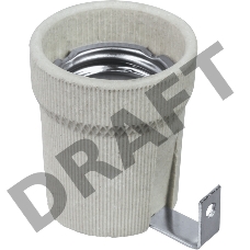 Патрон керамический с держателем E27 71 619 NLH-CL-H-E27 Navigator 71619