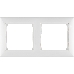 Рамка Valena - Белая - двухместная Legrand 774452