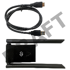 Сетевой адаптер WiFi Digma DWA-AC13002E AC1300 USB 3.0 (ант.внеш.съем) 2ант. (упак.:1шт)