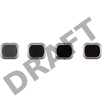 Набор фильтров для квадрокоптера Dji Mavic 2 ND4/8/16/32 PART17 для DJI Mavic 2 Pro