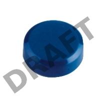 Магнит для досок Hebel Maul 6176135 синий d=20мм круглый