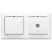 Рамка Valena - Белая - двухместная Legrand 774452