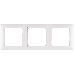 Рамка Valena - Белая - трехместная Legrand 774453