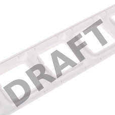 Рамка 5-я DEA горизонтальная Бел KRANZ (1/10/90)