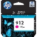 Картридж струйный HP 912 3YL78AE пурпурный (315стр.) для HP OfficeJet 801x/802x