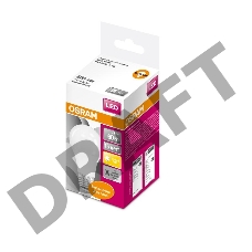 Лампа светодиодная LED STAR CLASSIC A 60 7W/827 7Вт грушевидная 2700К тепл. бел. E27 600лм 220-240В матов. пласт. OSRAM 4058075096387